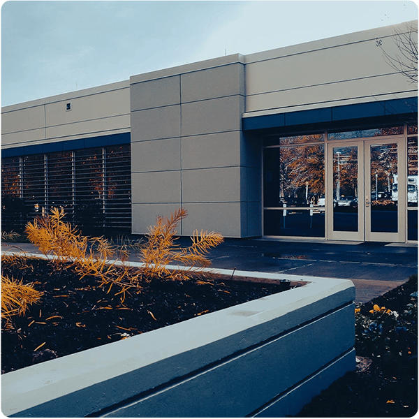 CoreSite VA1 Reston Data Center exterior image of building