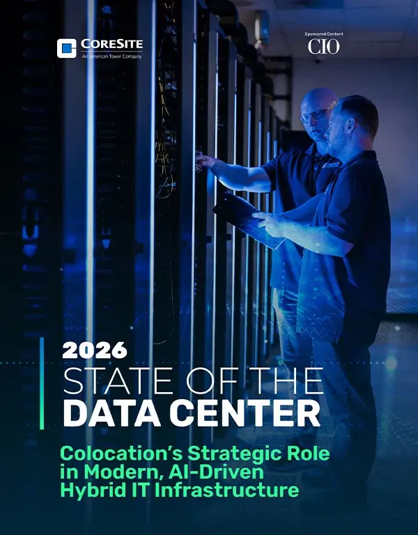 2026 CoreSite State of the Data Center report cover image