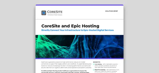 CoreSite and Epic Hosting