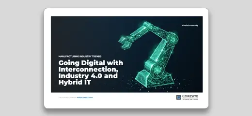GOING DIGITAL WITH INTERCONNECTION, INDUSTRY 4.0 AND HYBRID IT