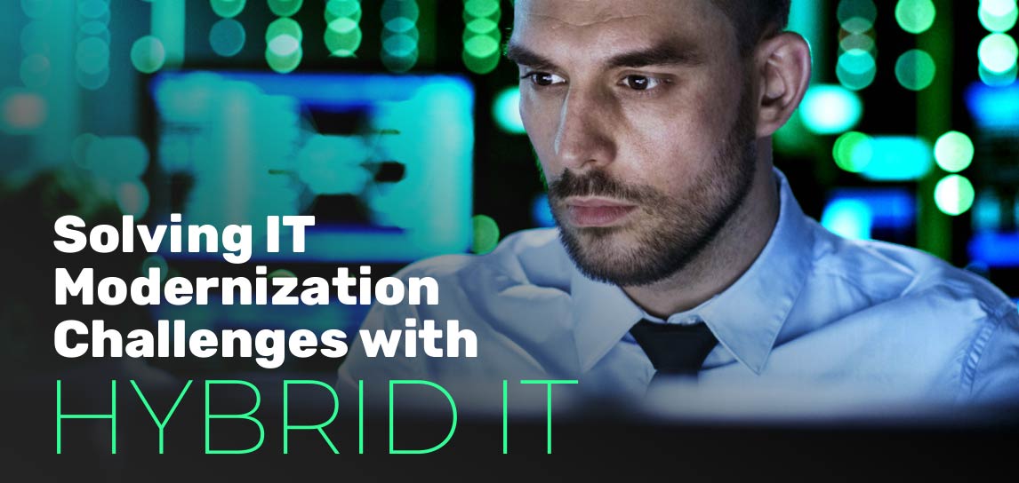 Thumbnail image of CoreSite white paper, Solving IT Modernization Challenges with Hybrid IT, providing a link to the asset.