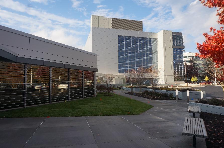 A photograph of the CoreSite data center located in Reston, Virginia