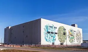 A hyperscale data center.