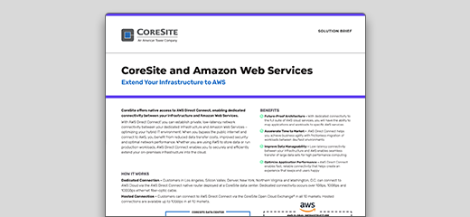 AMAZON WEB SERVICES DIRECT CONNECT 