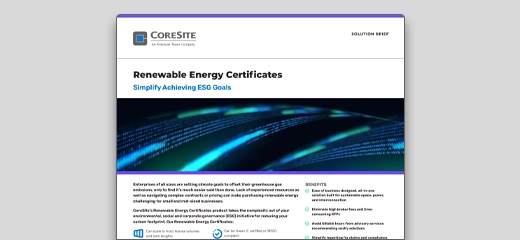 Renewable Energy Certificates