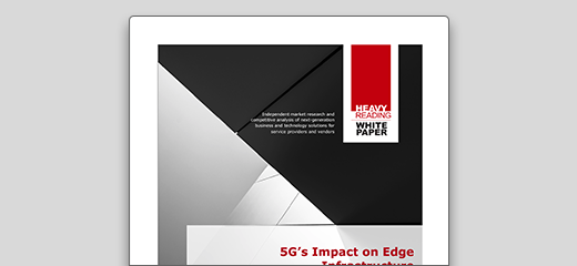 5G'S IMPACT ON EDGE INFRASTRUCTURE