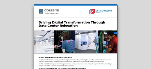 Driving Digital Transformation Through Data Center Relocation