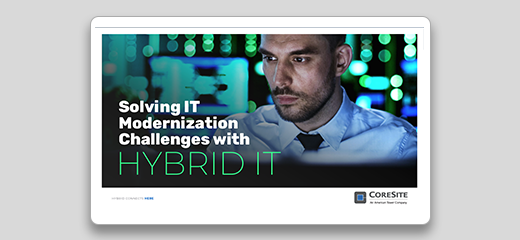 SOLVING IT MODERNIZATION CHALLENGES WITH HYBRID IT